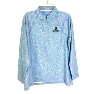 NWT Peter Millar Women's Wells Fargo Golf 50SPF Long Sleeve Shirt Perth Size XL
